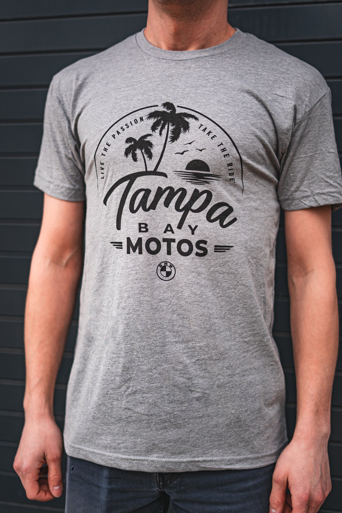 Tampa Bay Motos Grey T-Shirt