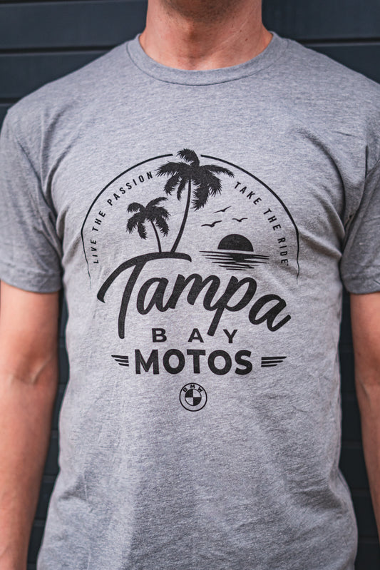 Tampa Bay Motos Grey T-Shirt
